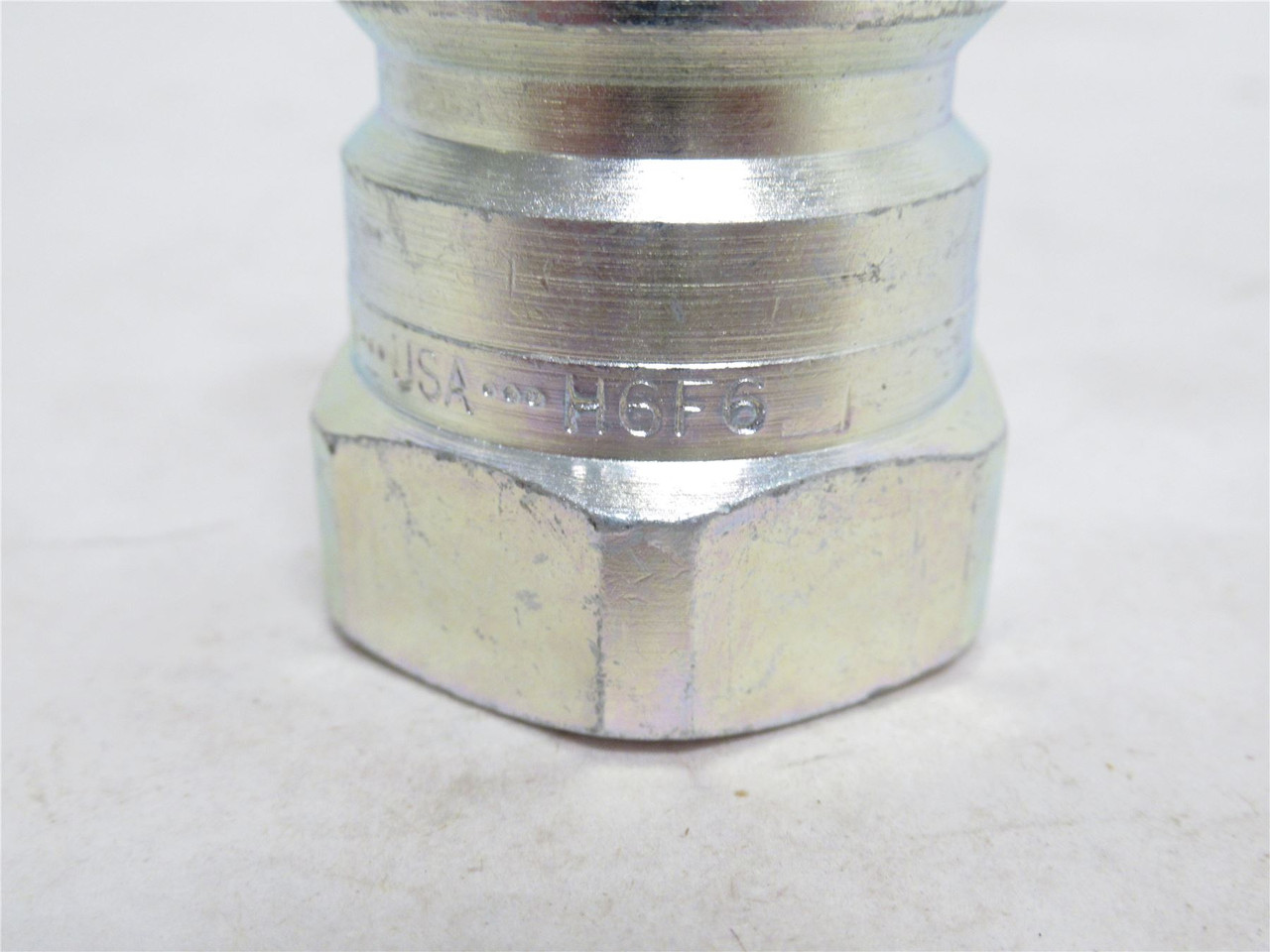 Dixon H6F6; Hydraulic Coupler Nipple 17-663; 3/4" Body Size