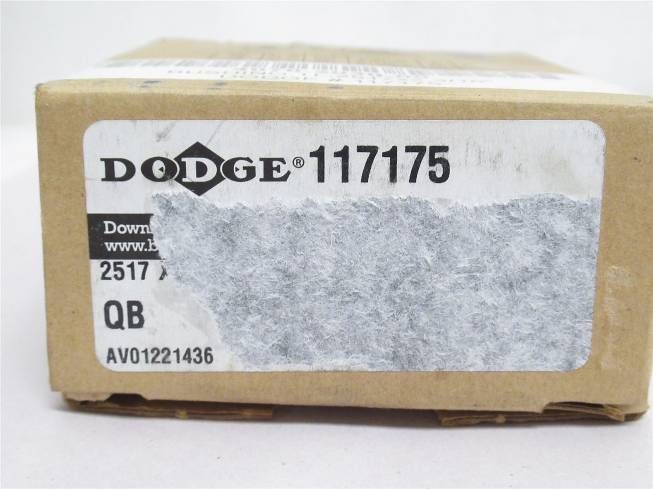 Dodge 2517x2-3/16-KW; Taper-Lock Bushing 117175; 2-3/16"ID