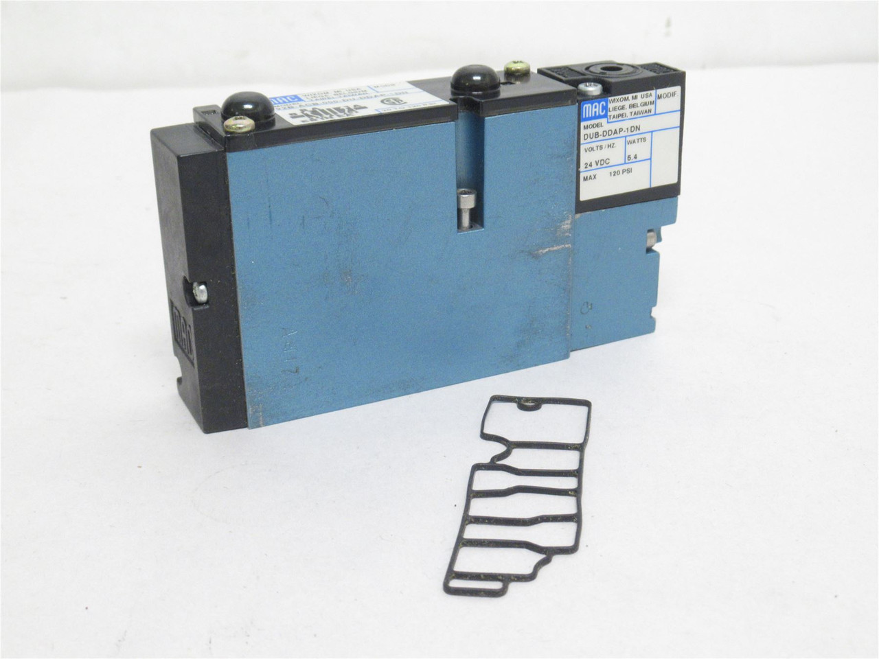 MAC 92B-ACB-000-DU-DDAP-1DN; Solenoid Valve; 20-120PSI; 24VDC