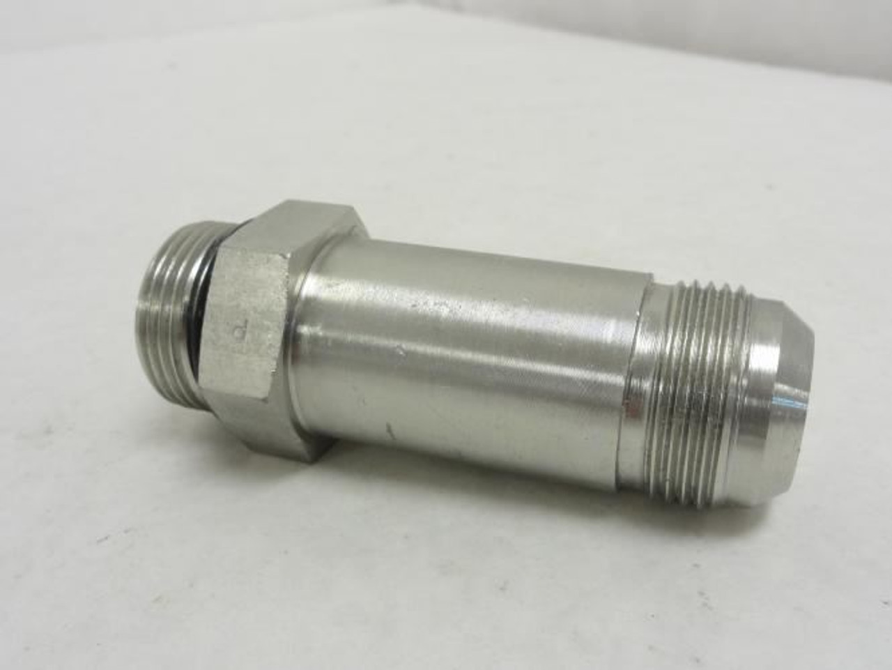 Parker 16 FF5OX; Long Hydraulic Adaptor 1 JIC to 1 Boss