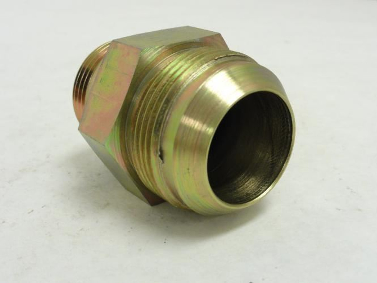 MFG- 20-16 F5OX; Hydraulic Adaptor 1-1/4 JIC to 1 Boss