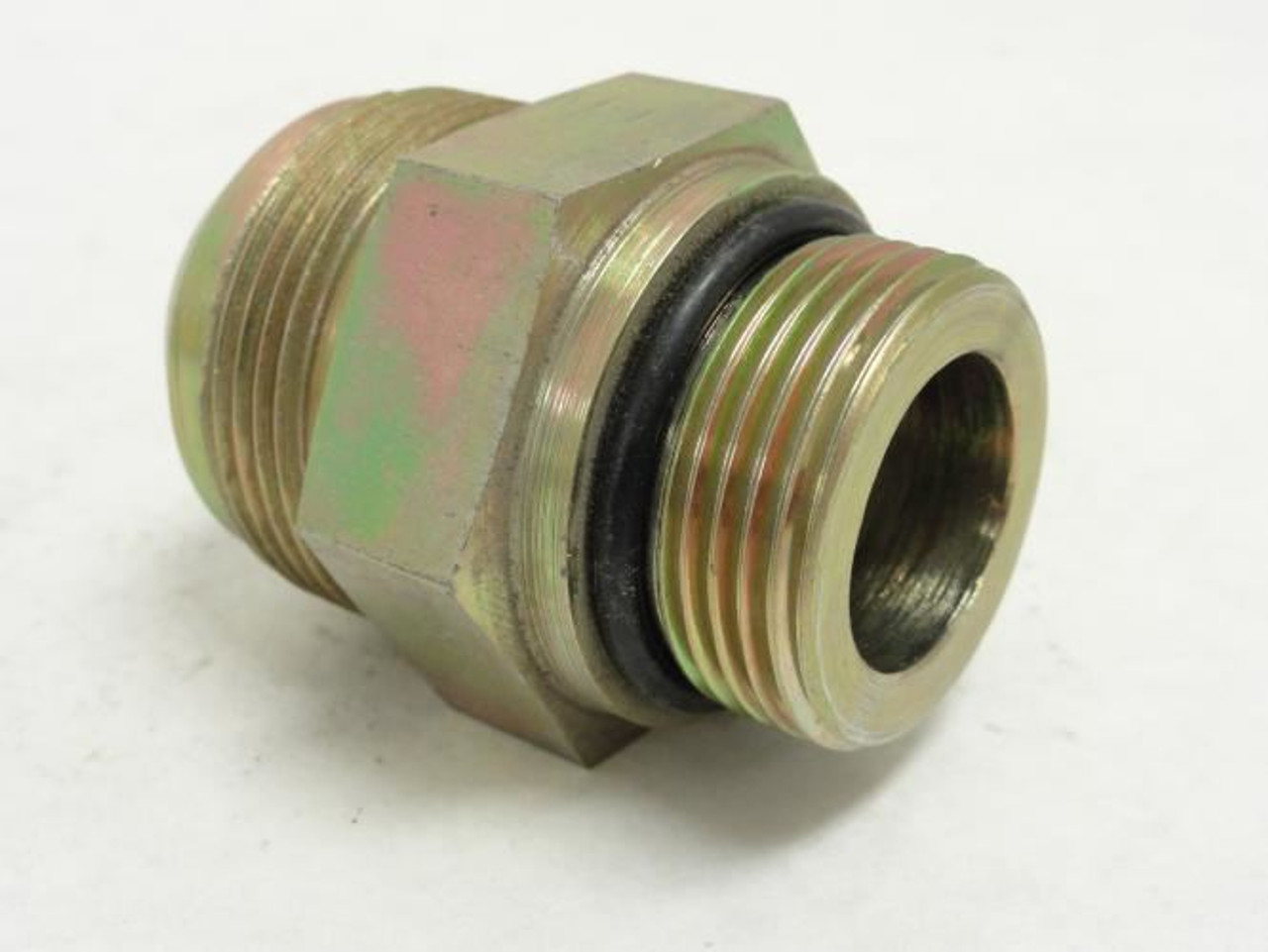 MFG- 20-16 F5OX; Hydraulic Adaptor 1-1/4 JIC to 1 Boss