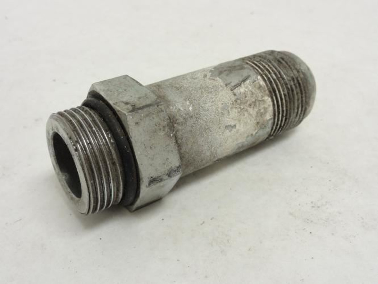 Parker 16 FF5OX; Long Hydraulic Adaptor; 1 JIC to 1 Boss