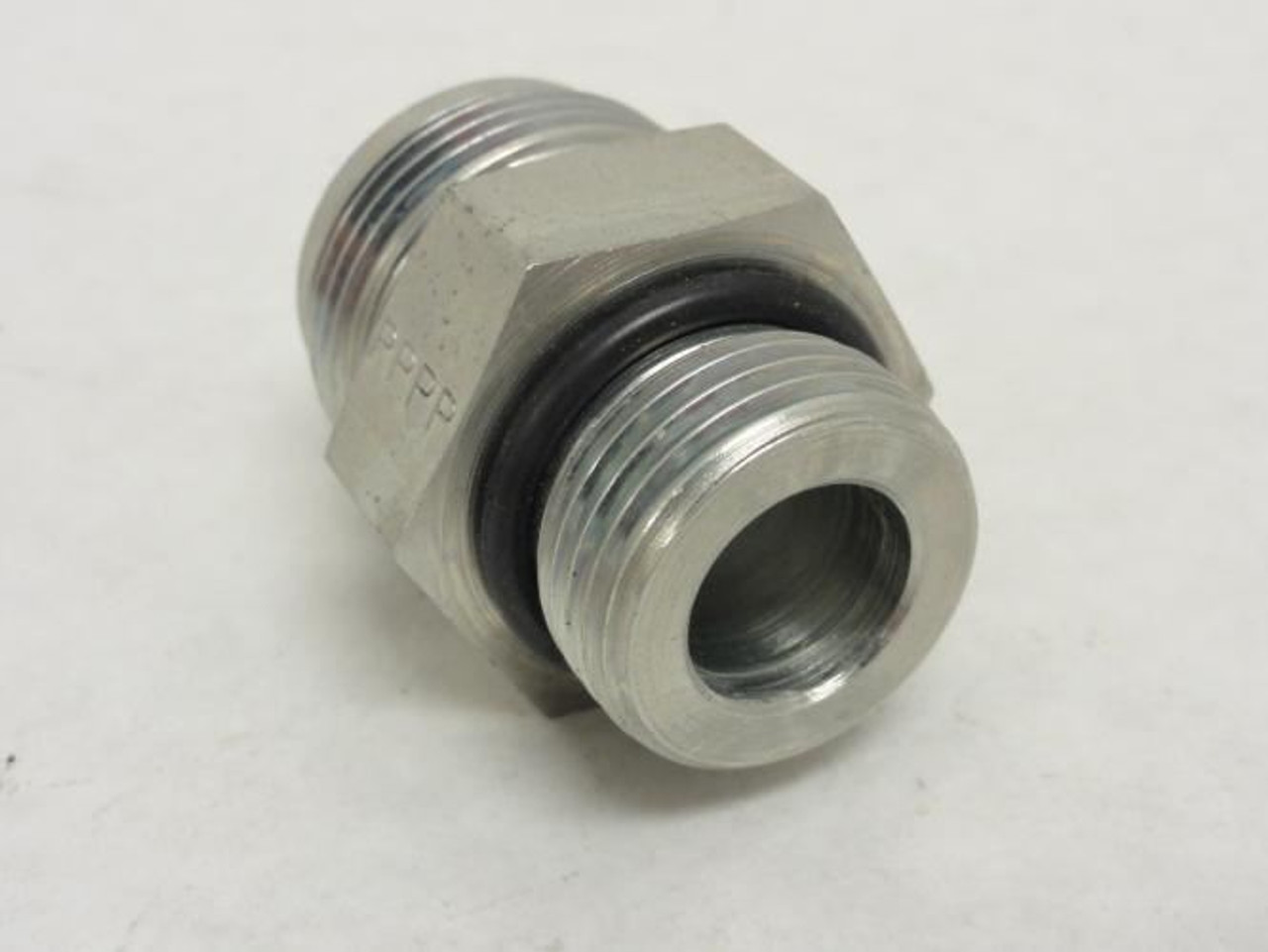 Parker 16 F5OXO; Hydraulic Adaptor 1 JIC to 3/4 Boss