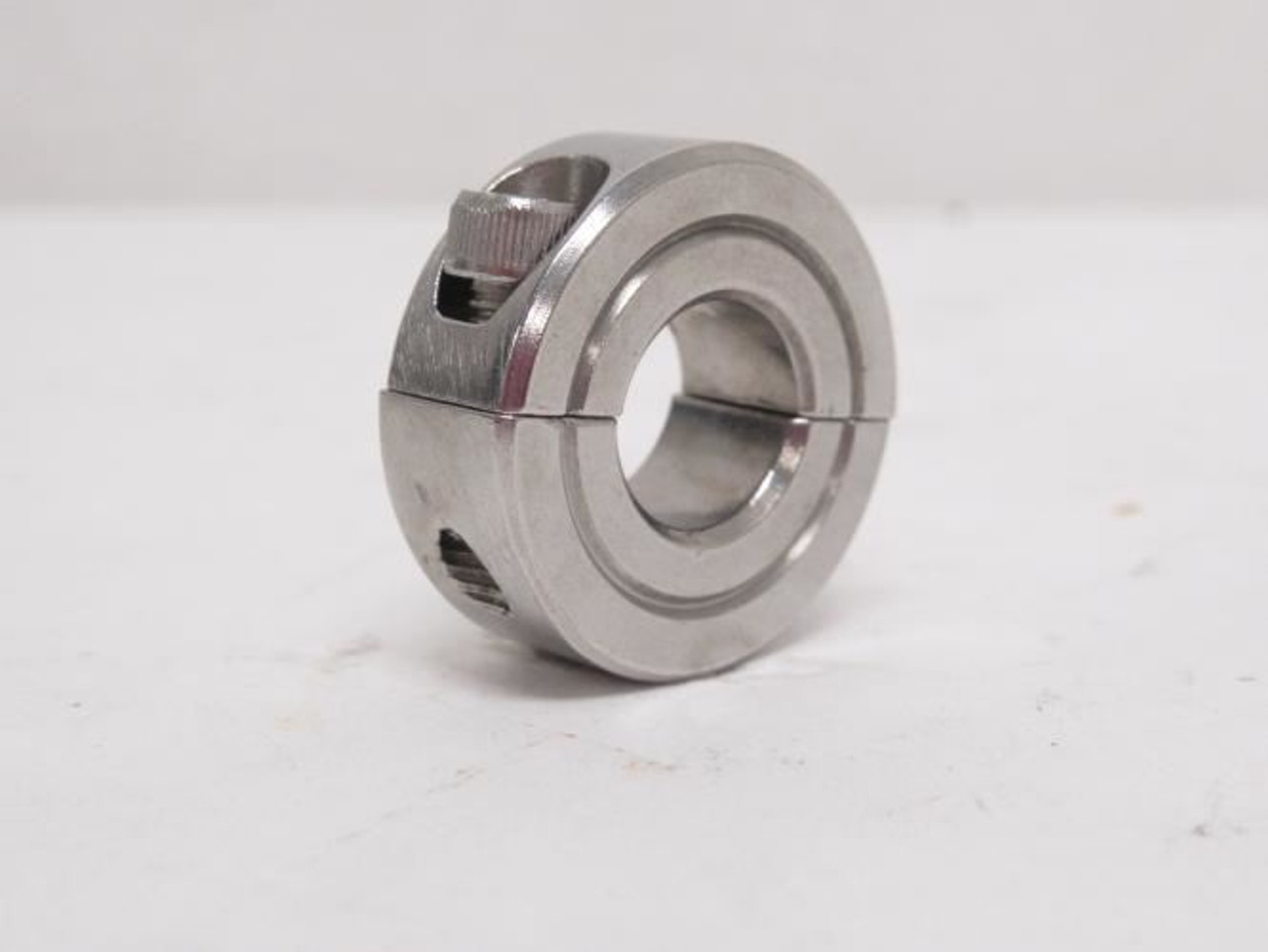 MFG- 1L717; Shaft Clamp Collar; SS; 1/2"ID x 1-1/8"OD; 2-Piece