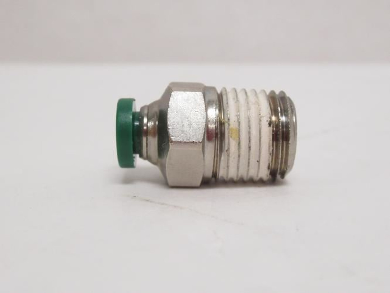 Parker W68PLP-3-4; Lot-2 Male Connectors; 3/16"PTC x 1/4NPT