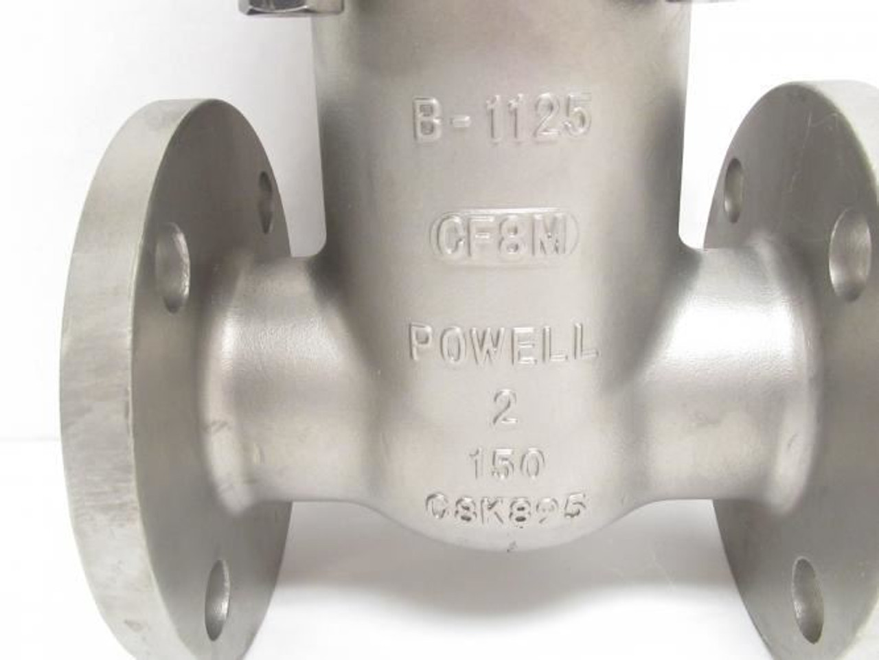 Powell 2456FM0TXXX-2; Flanged Gate Valve; SS; Size: 2"