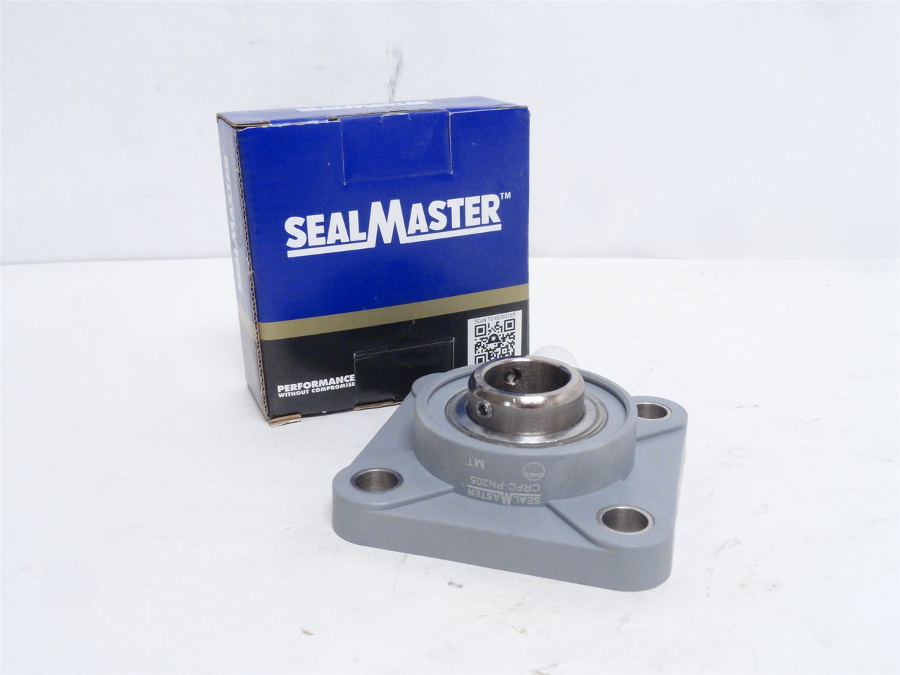 Sealmaster CRFC-PN205; Flange Bearing; 25mmID; 4-Bolt