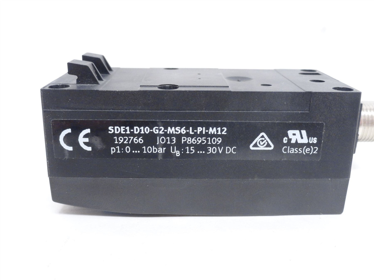 Festo SDE1-D10-G2-MS6-L-PI-M12; Pressure Sensor 192766; 10BAR