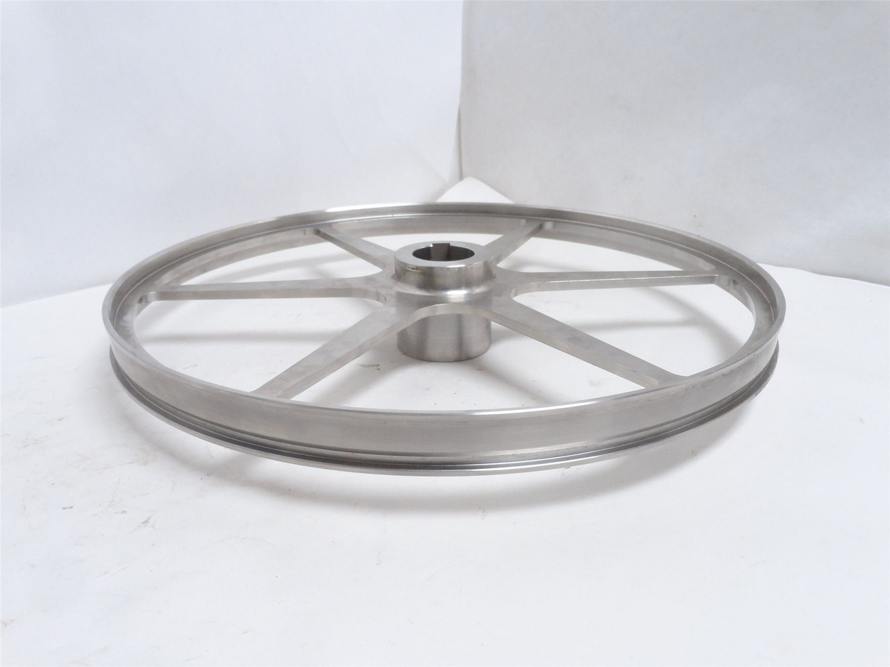 Hollymatic 6805164; Defender Saw Lower Wheel; SS; 16"OD