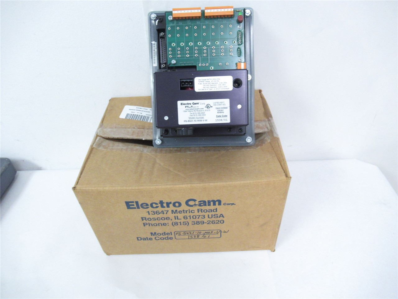 Electro Cam PS-5021-10-M09-V-W; Controller Keyboard