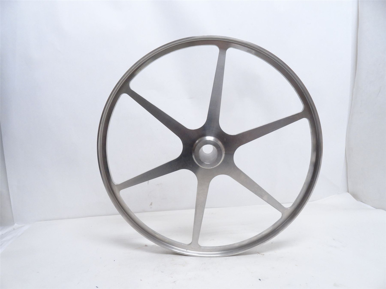 Hollymatic 6805165; Defender Saw Upper Wheel; SS; 16"OD