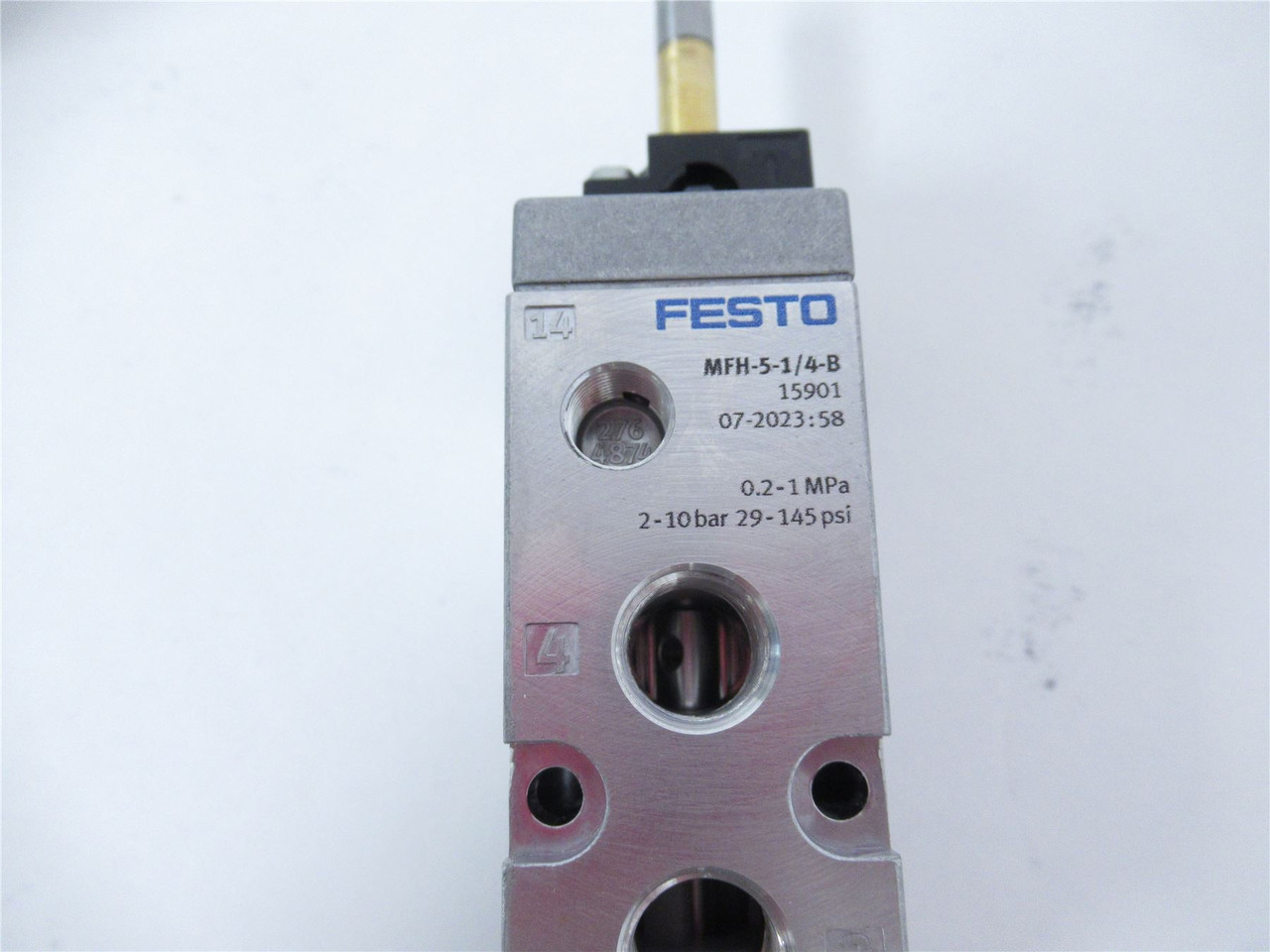 Festo MFH-5-1/4-B; Solenoid Valve Tiger Classic2-10 Bar 15901