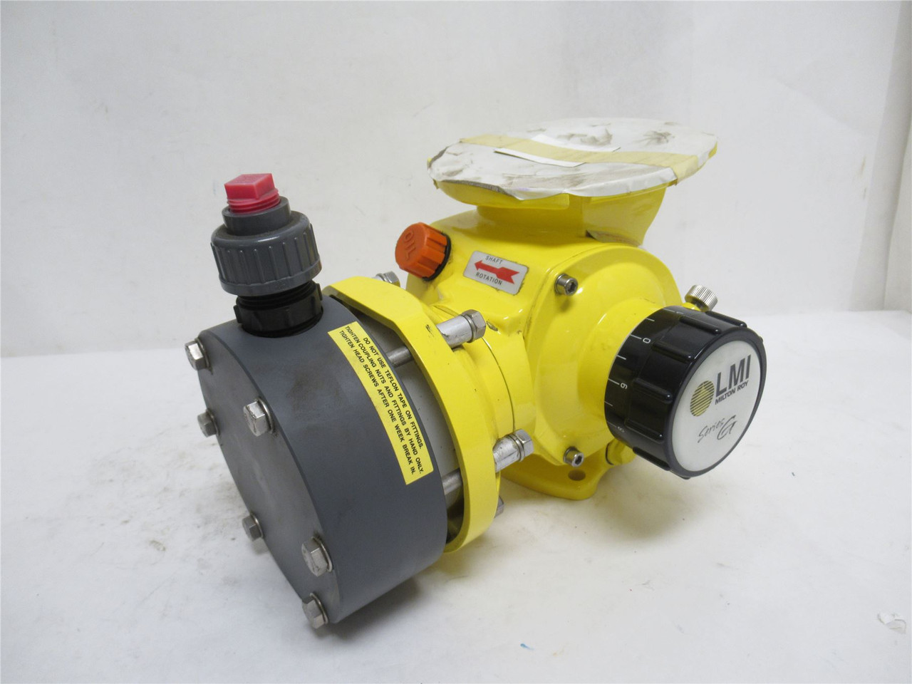 Milton Roy SD72XNP; LMI Metering Pump; 25GPH; 100PSI; 1/2NPT