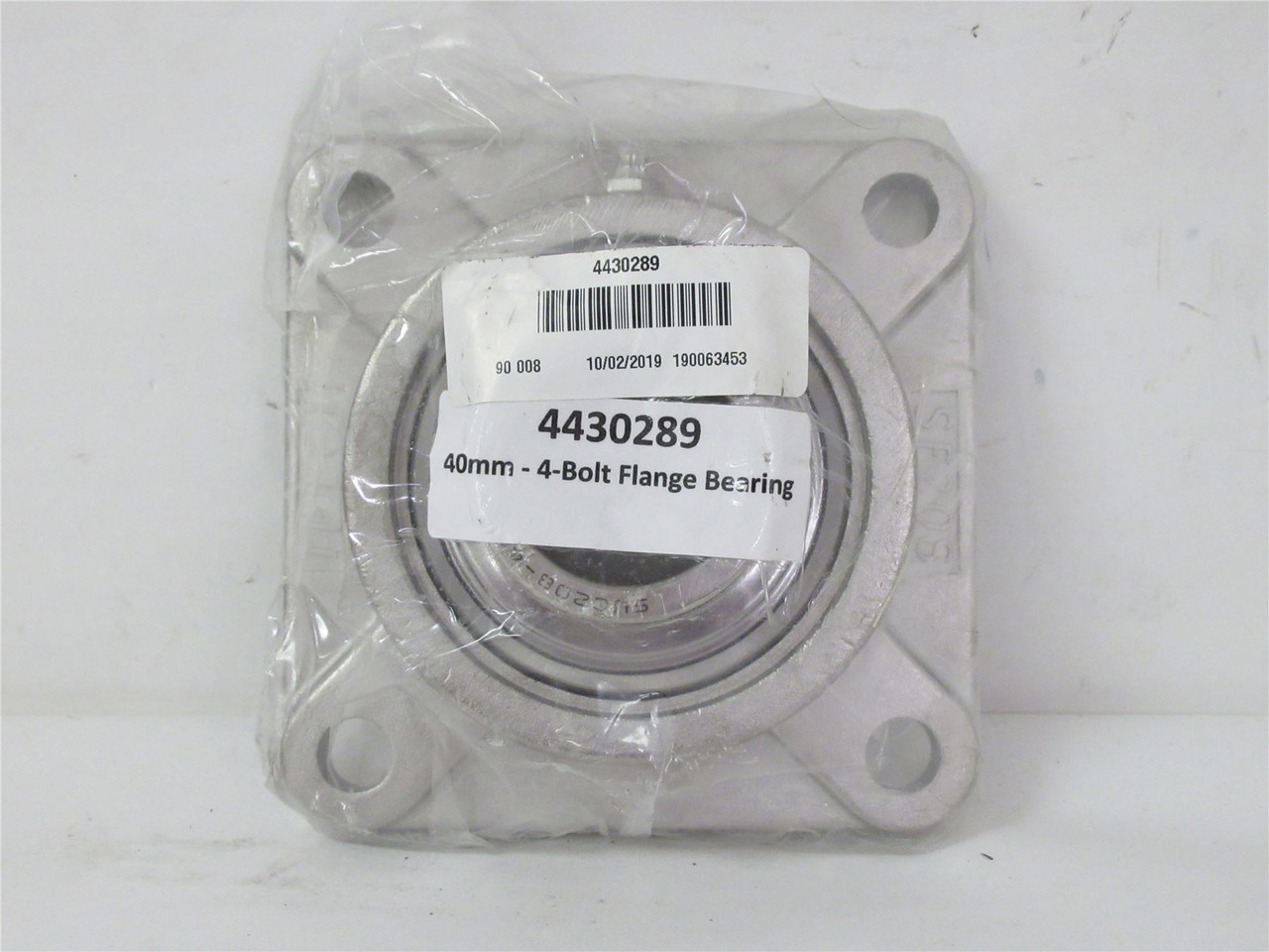 IPTCI SUCNPF-208-40MM; Flange Mounted Bearing 4-Bolt; 40mmID