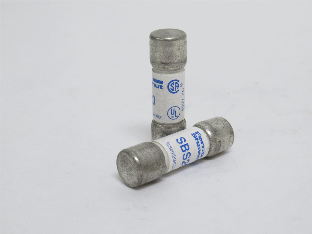 Ferraz-Shawmut SBS20; Lot-2; Miniature Fuse; 20A; 600VAC