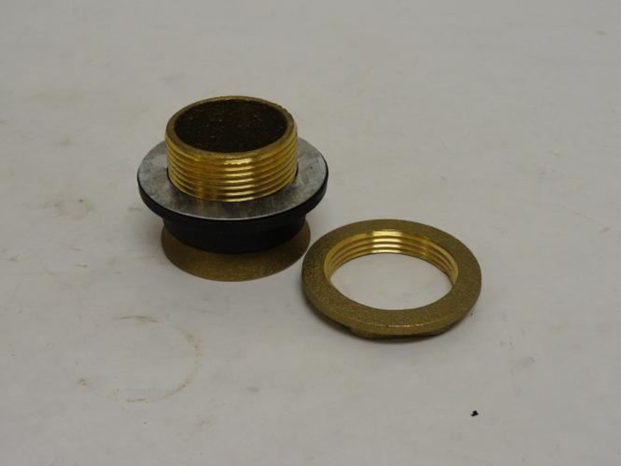 Marks 9205; Brass Closet Spud Assembly; 1-1/4" x 1-1/4"