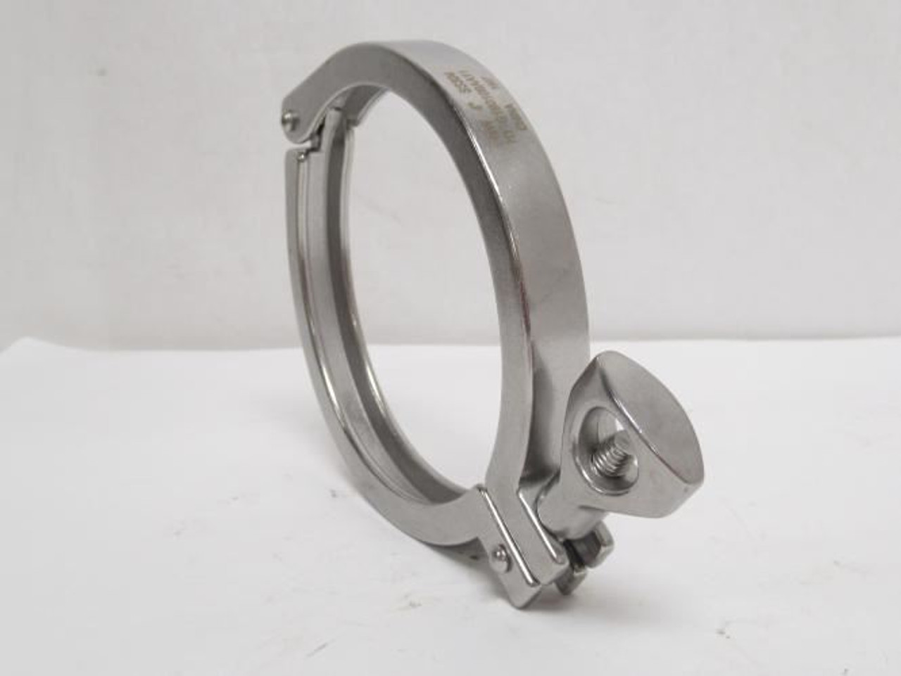 MFG- 13MHHM400; Single Pin Sanitary Pipe Clamp; SS-304