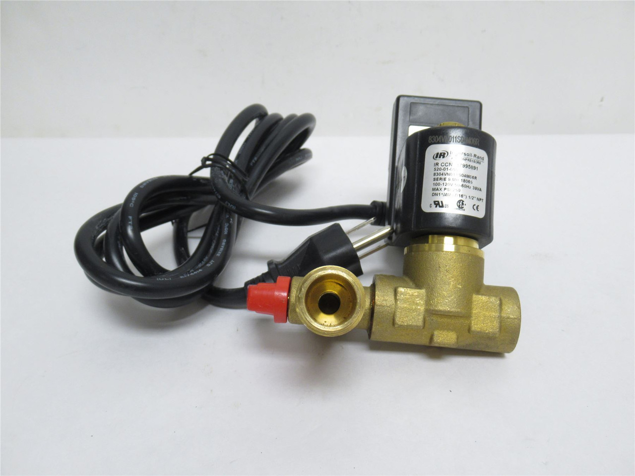 IR 37995891; Timed Electric Auto Drain Valve; 1/2NPT; 115VAC
