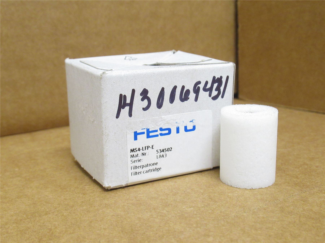Festo MS4-LFP-E; Filter Cartridge 534502; 40 Micron; Size: 4