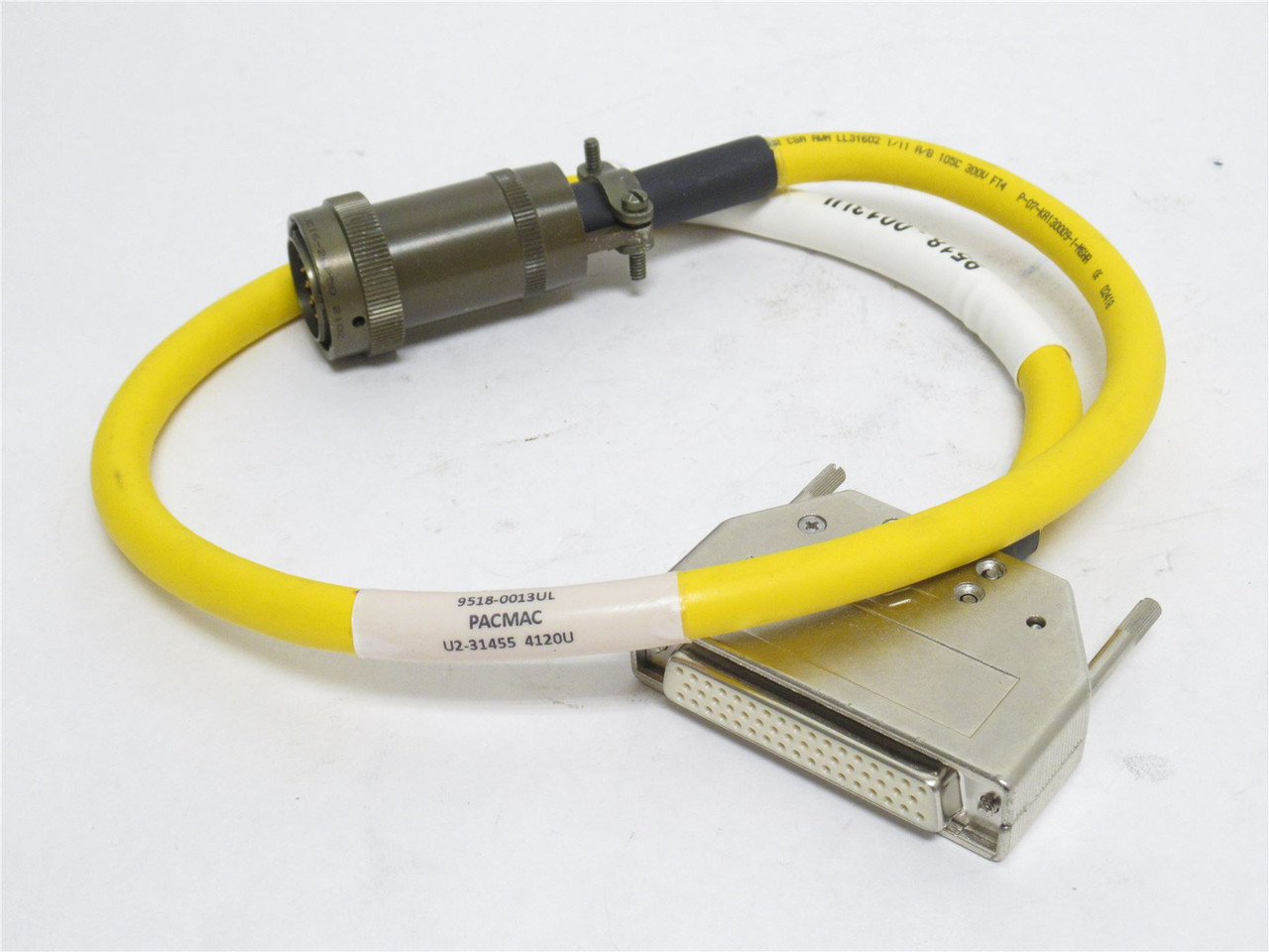 Pacmac 9518-0013UL; I/O Cable Assembly