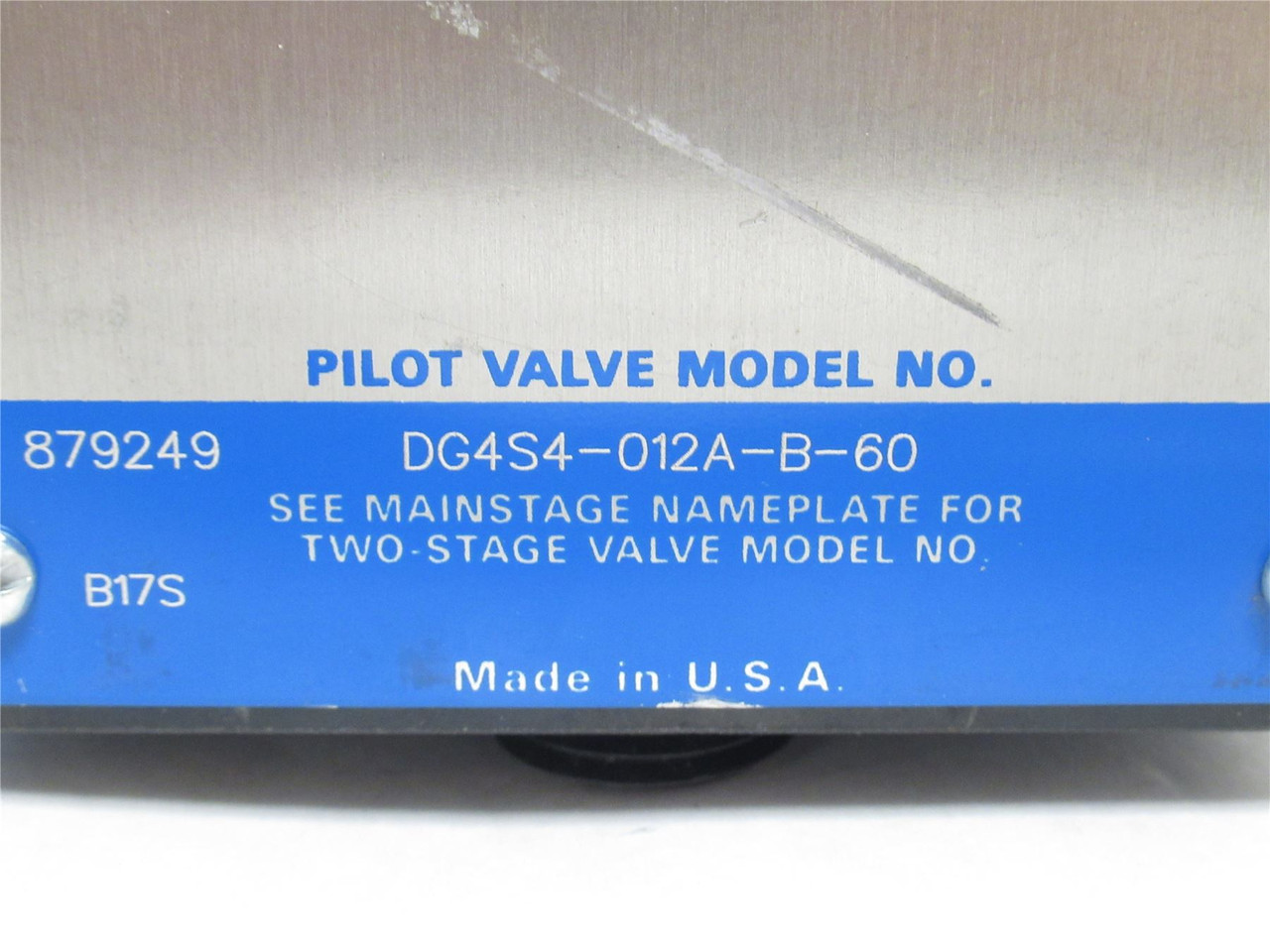Eaton DG4S4-012A-B-60; Vickers Direction Control Valve 876249