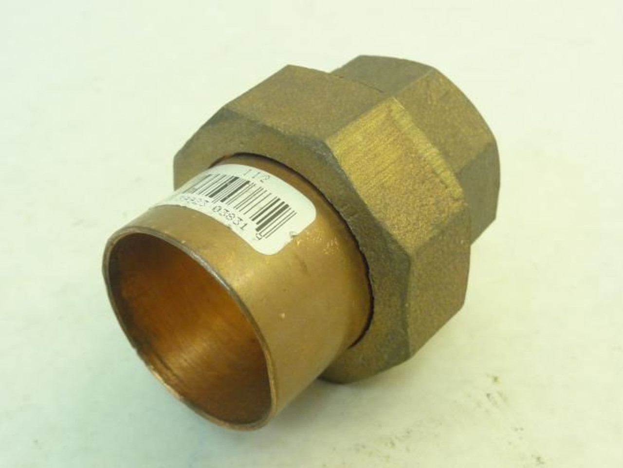 Nibco C733-11/2; Cast Bronze w/Copper Adapter 1-1/2" Tube Size