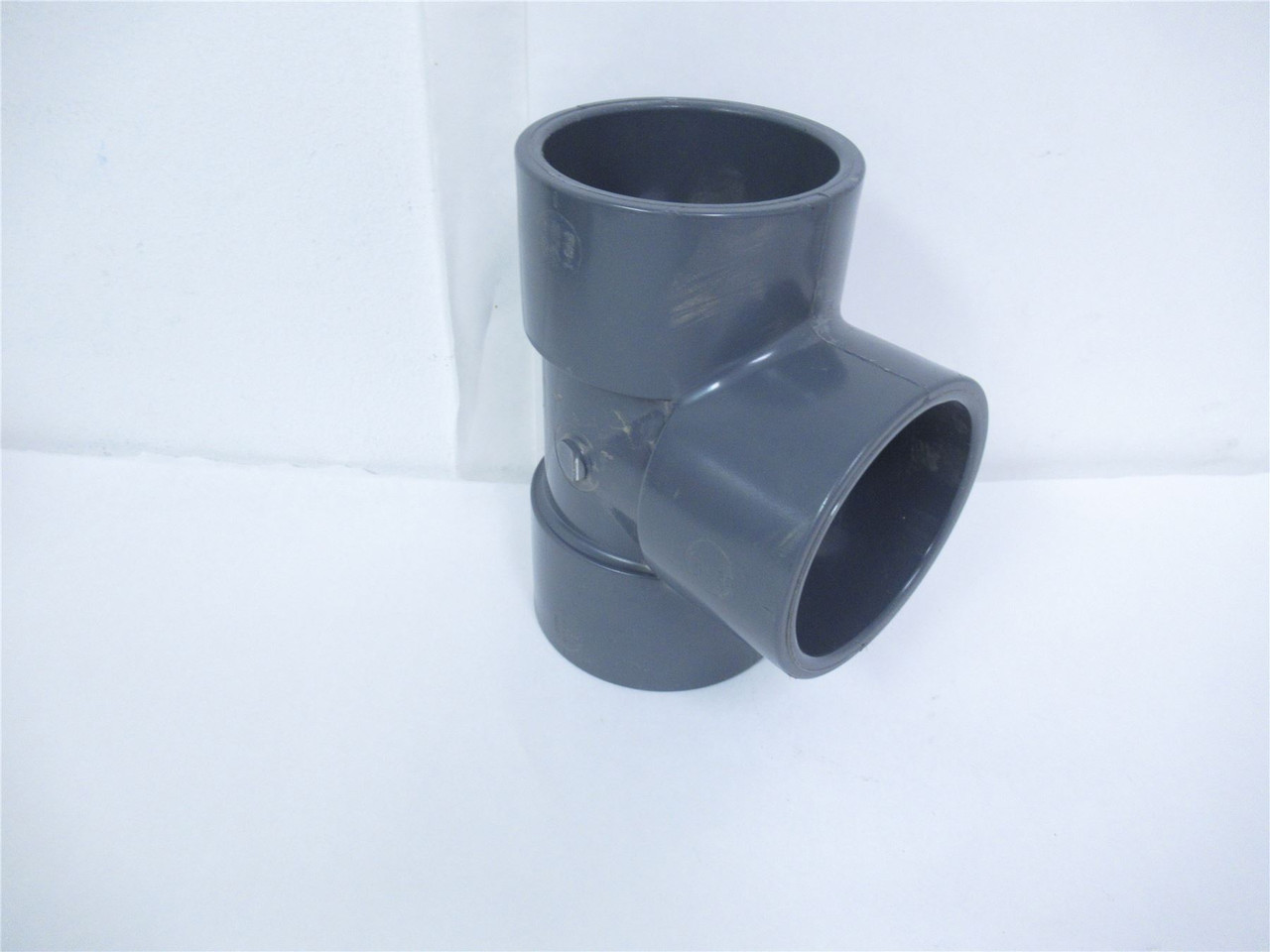 Chemtrol 801-030; PVC Pipe Fitting;Tee PVC 3" SXSXS
