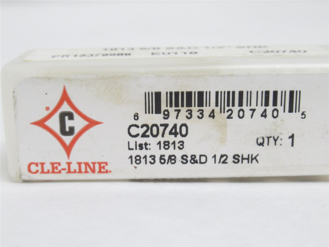 CLE-LINE C20740; Black Oxide Reduced Shank Drill Bit; 5/8"