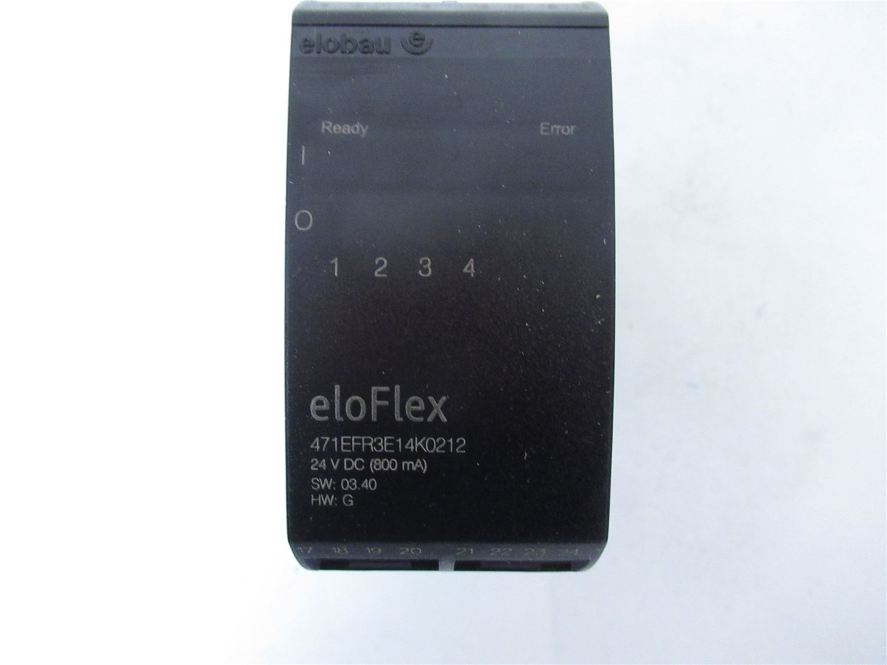 Elobau 471EFR3E14K0212;  Safety Control Relay ELOFLEX 24 VDC