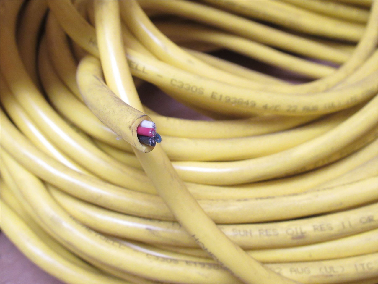 Honeywell C330S; Roll-135"; Shielded Cable; 4-Conductor; 300V