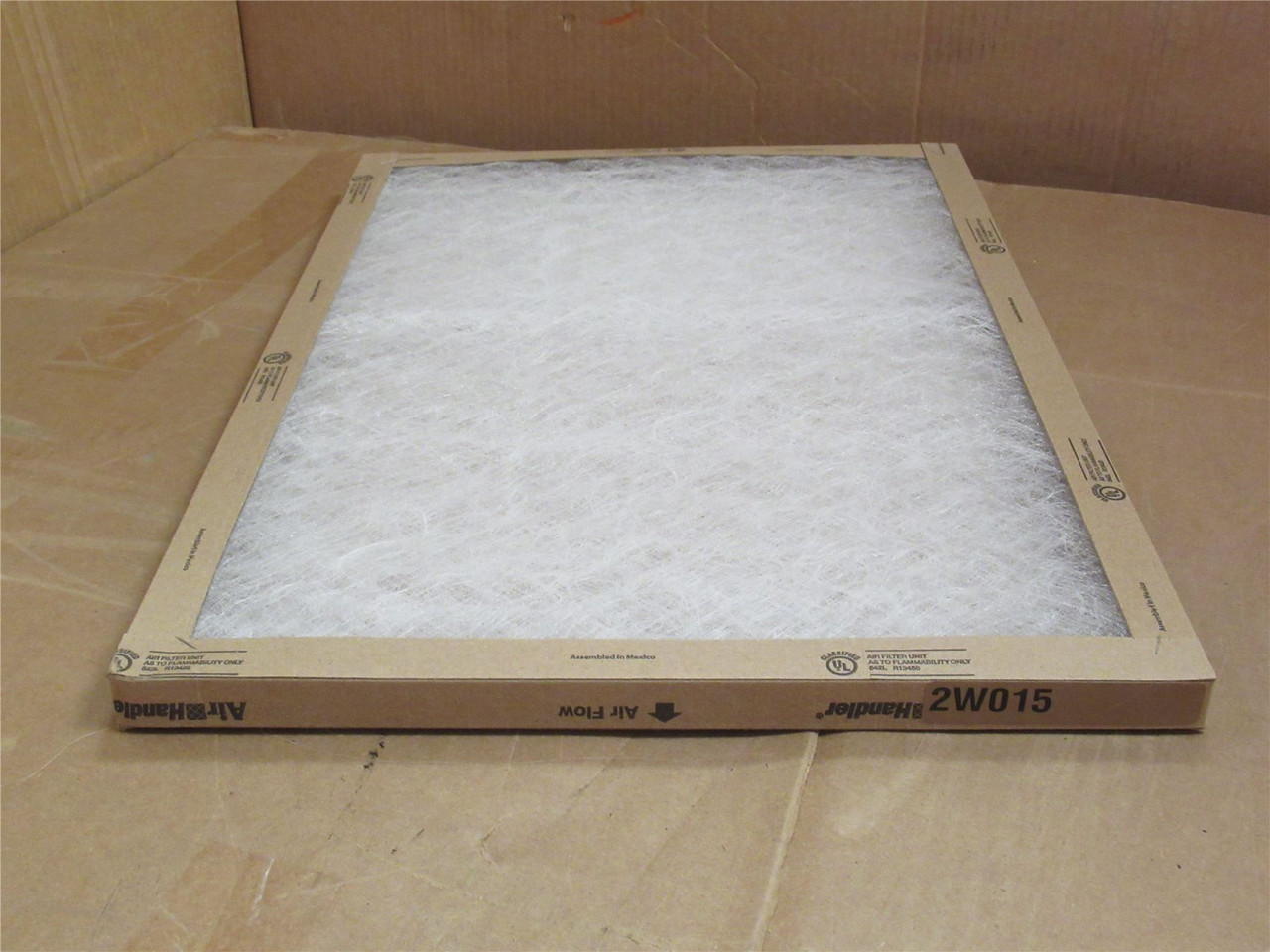 Air Handler 2W015; Box-12; Fiberglass Air Filter 14x20x1