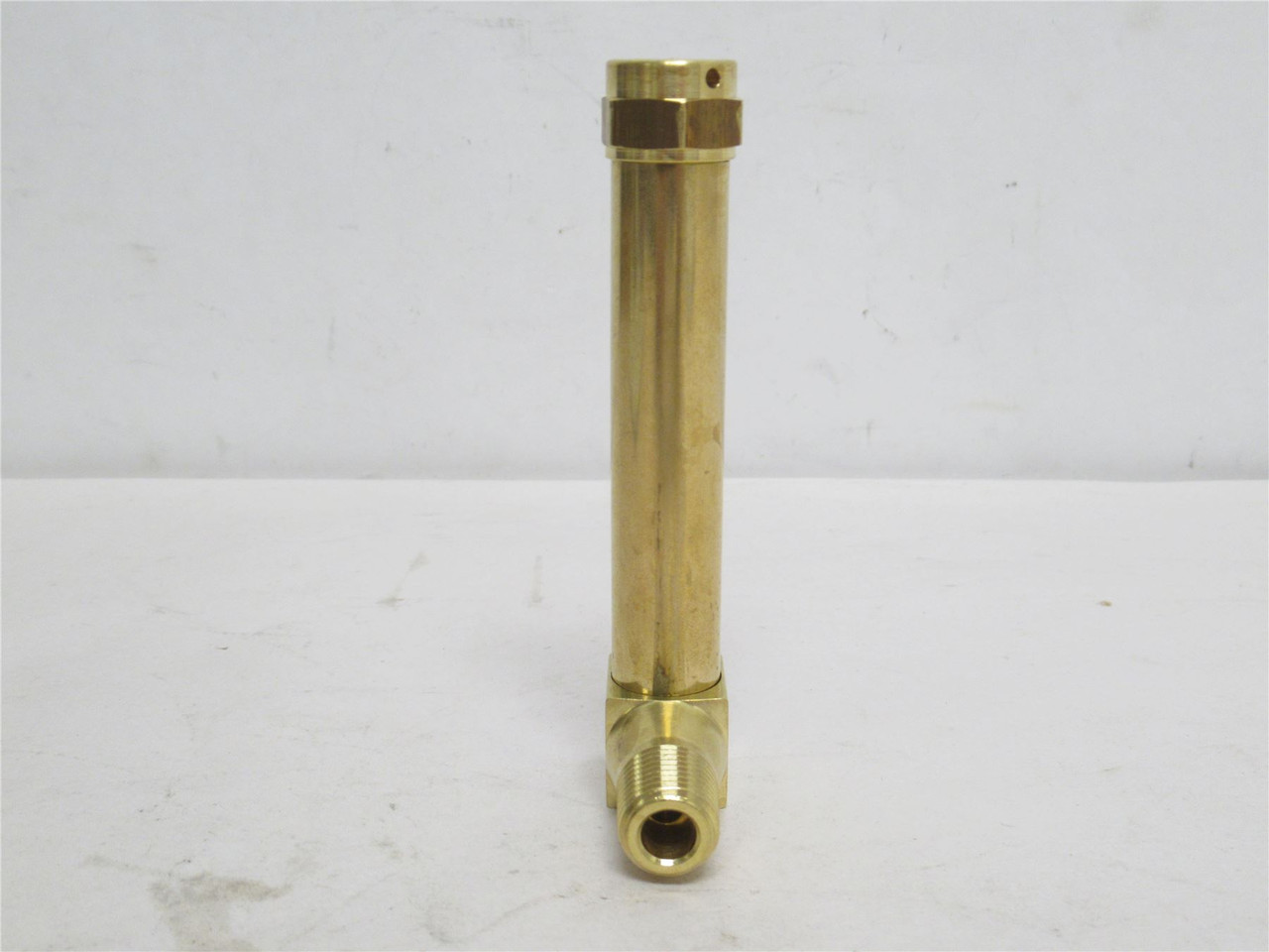 LDI G105-2-1PC; Vented Brass Oil Gauge 3/8NPT; Ser: G100