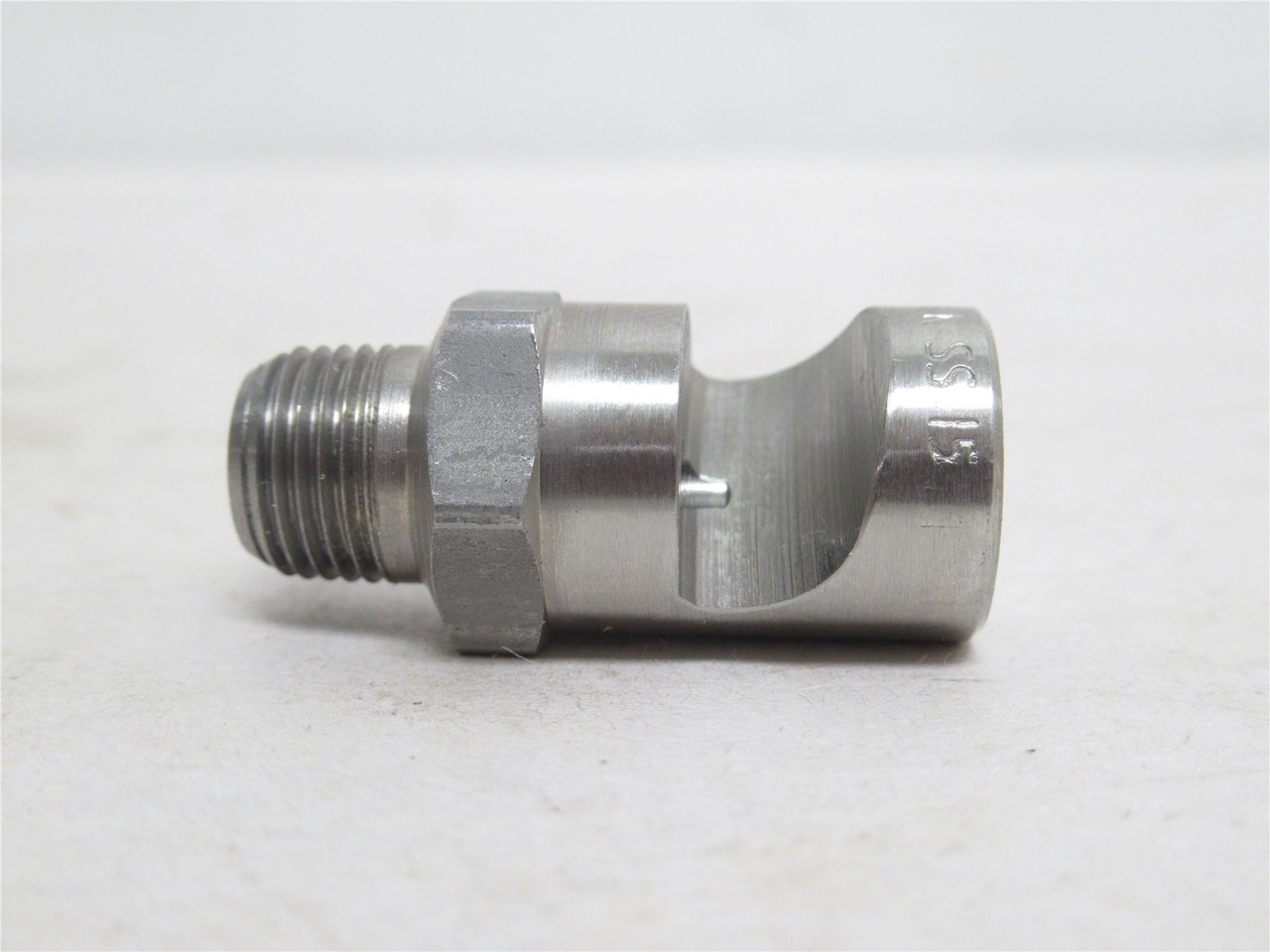 Spraying Systems 1/8KSS15; FloodJet Spray Nozzle; SS; 1/8NPT