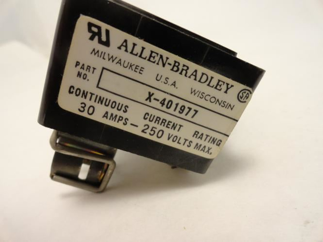 Allen-Bradley X-401977; LOT-3 Fuse Block Assembly 30 Amps