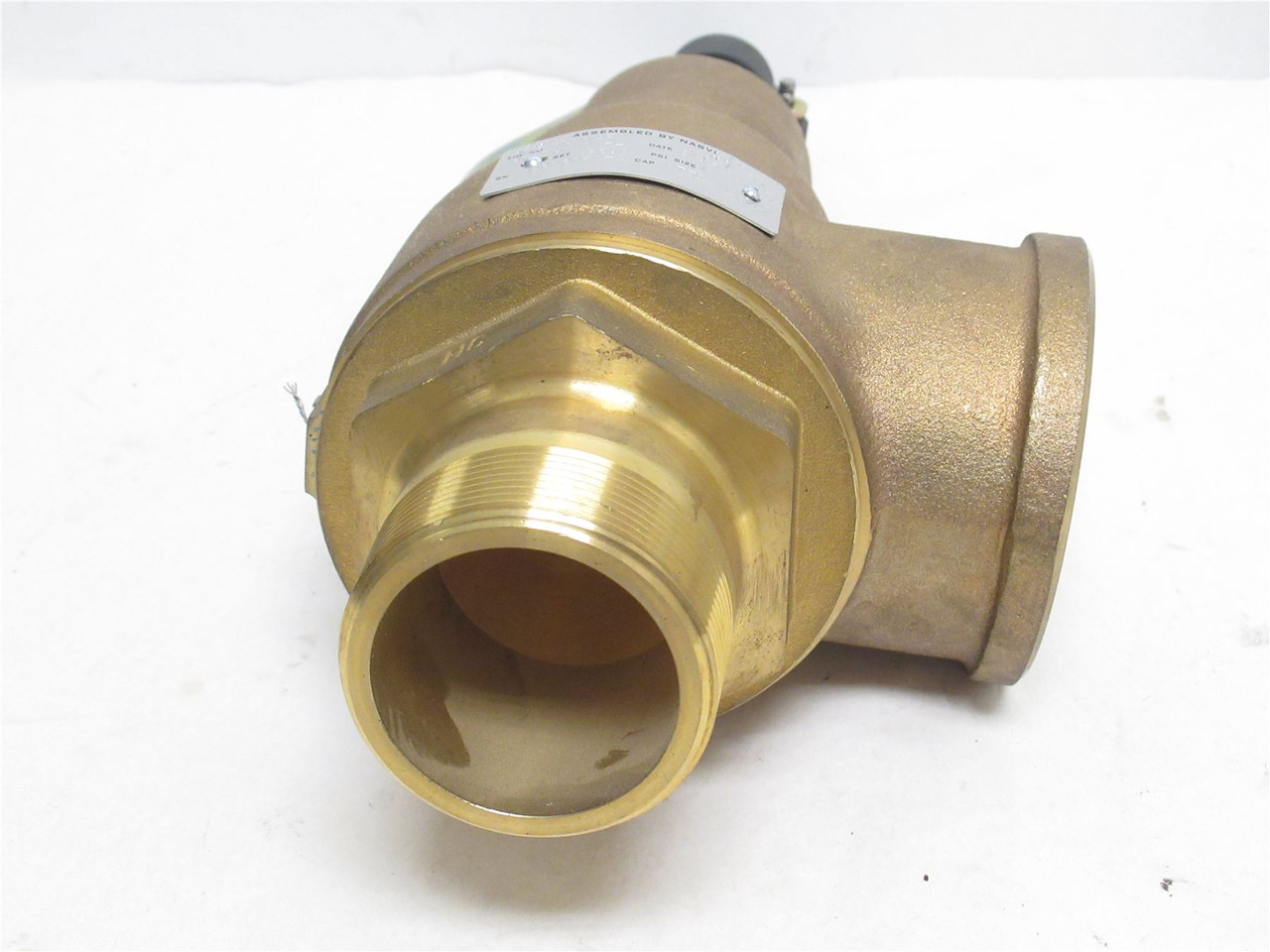 Kunkle 6010JHM01-LM; Safety Relief Valve 2 x 2-1/2NPT 125psi