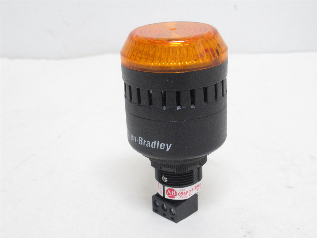 Allen-Bradley 855PD-B10MEC1522; Panel Mount Alarm W/Amber LED Allen-Bradley 855PD-B10MEC1522; Panel Mount Alarm W/Amber LED