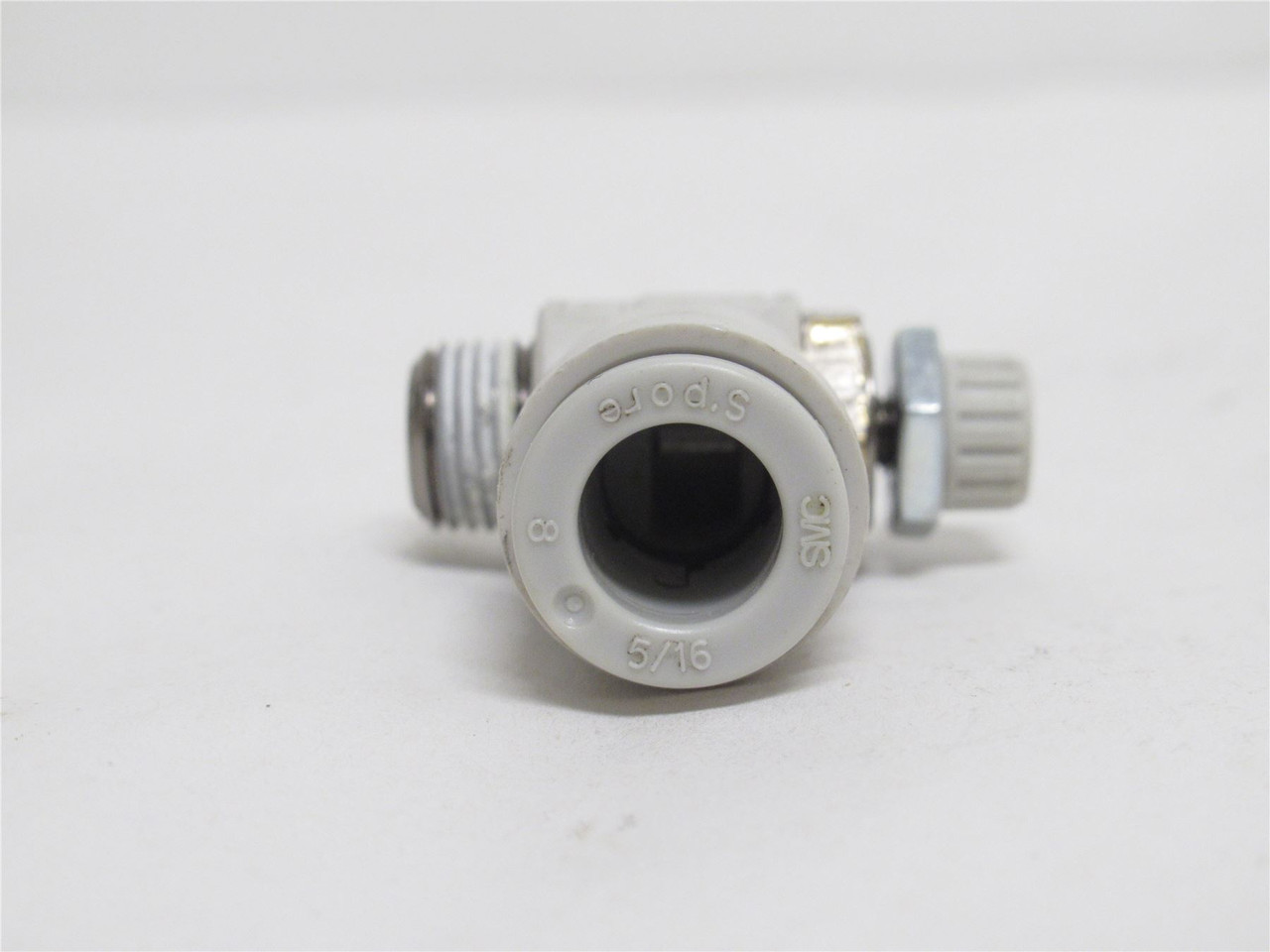 SMC AS2201F-01-08S; Flow Control Valve 90Deg; 5/16"PTC; 1/8NPT