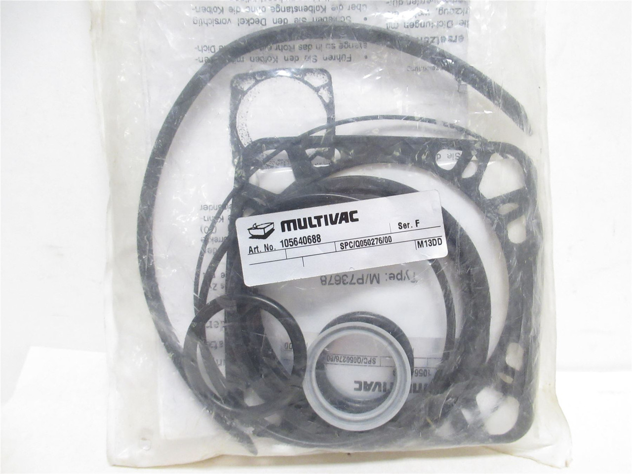 Multivac SPC/Q050276/00; Gasket/Seal Kit 105640688