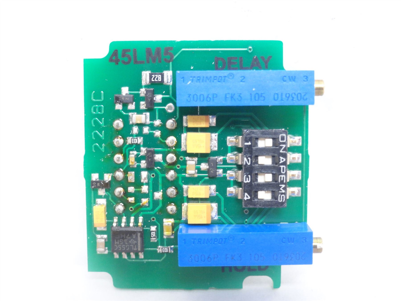 Banner 45LM5; Plug-In Sensor Logic Module 35495; ON-OFF Delay