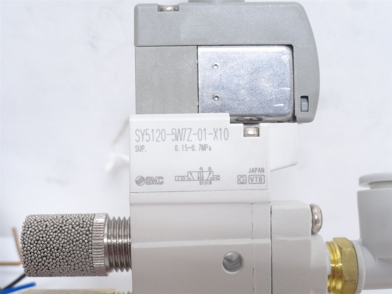 SMC SY5120-5W7Z-01-X10; Solenoid Valve Assy; 4/5 Port; 0.7MPa