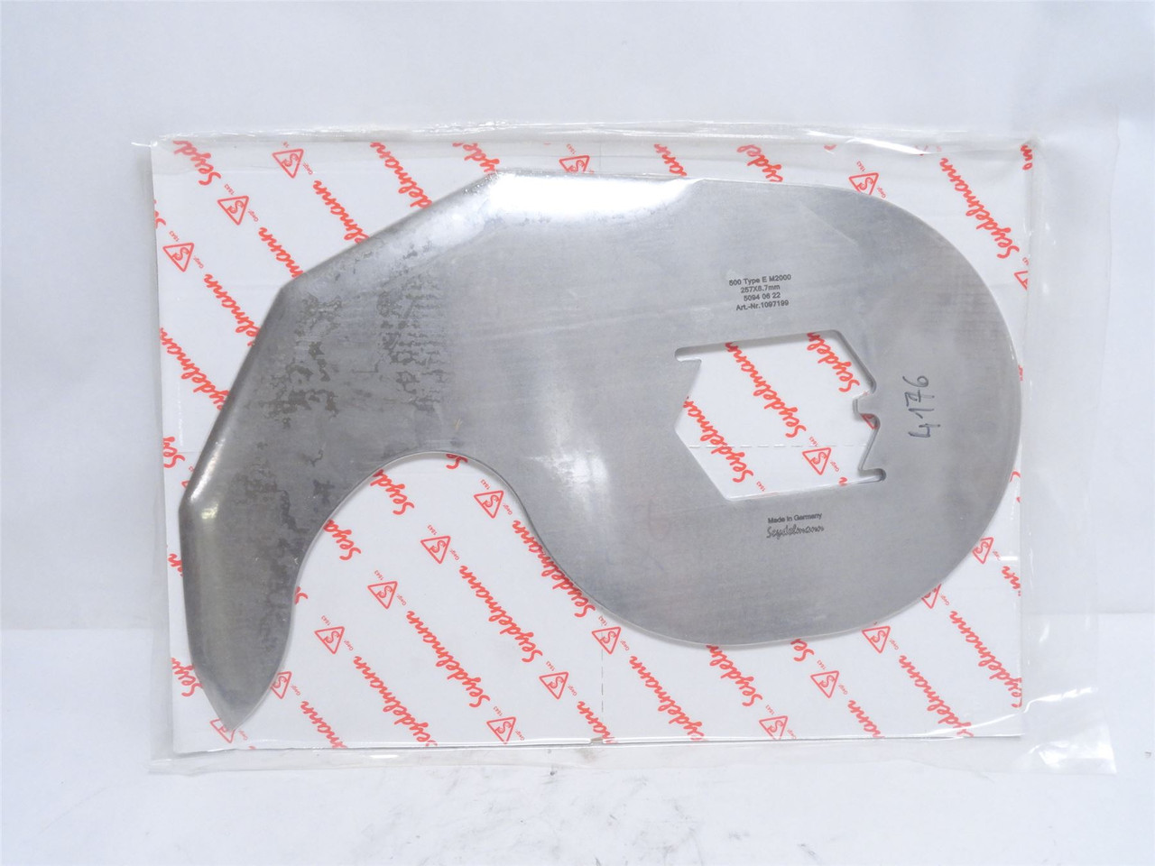 Seydelmann E-M2000-4; Lot-4 Bowl Chopper Blades 257mm x6.7mm