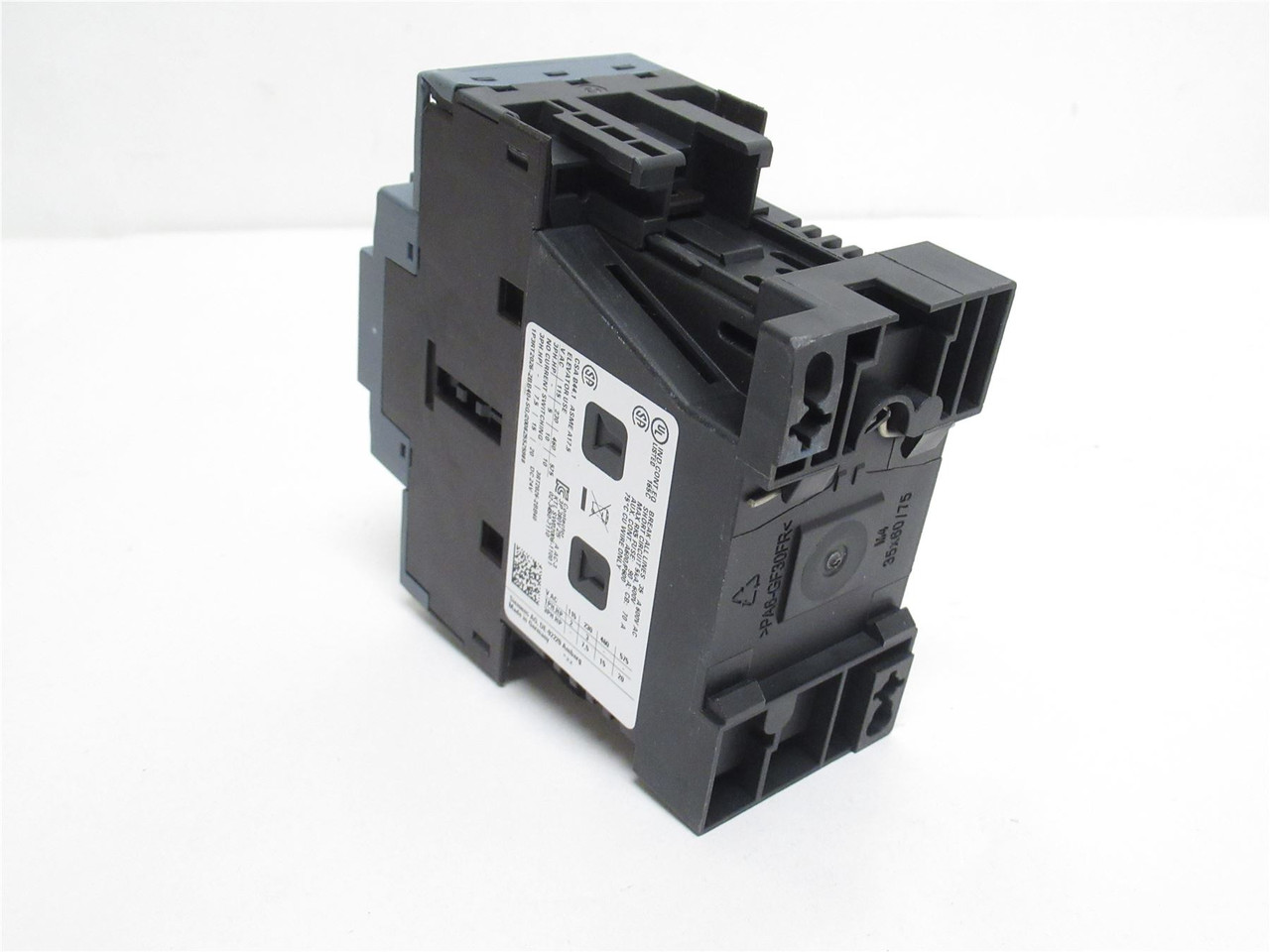 Siemens 3RT2026-2BB40; Contactor; 25A; 3P; 600VAC; Coil: 24VDC