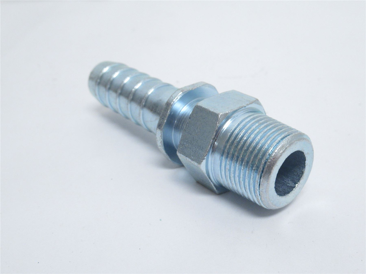 Industry-Std 3LZ74; Lot-2; Barbed Steam Hose Fitting; 3/4"