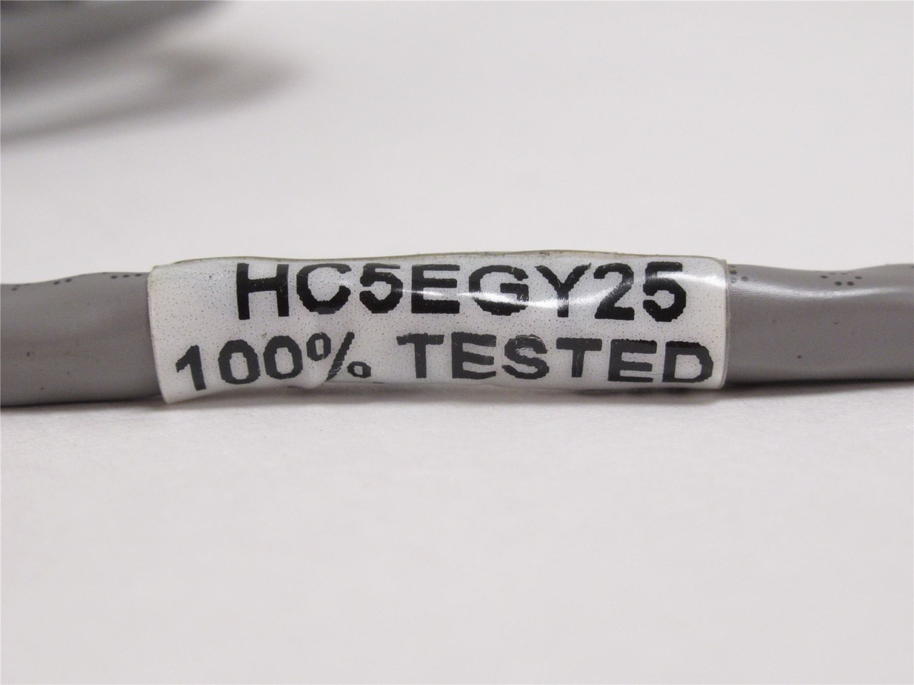 Hubbell HC5EGY25; High Density Switch Port Patch Cord; 25' L