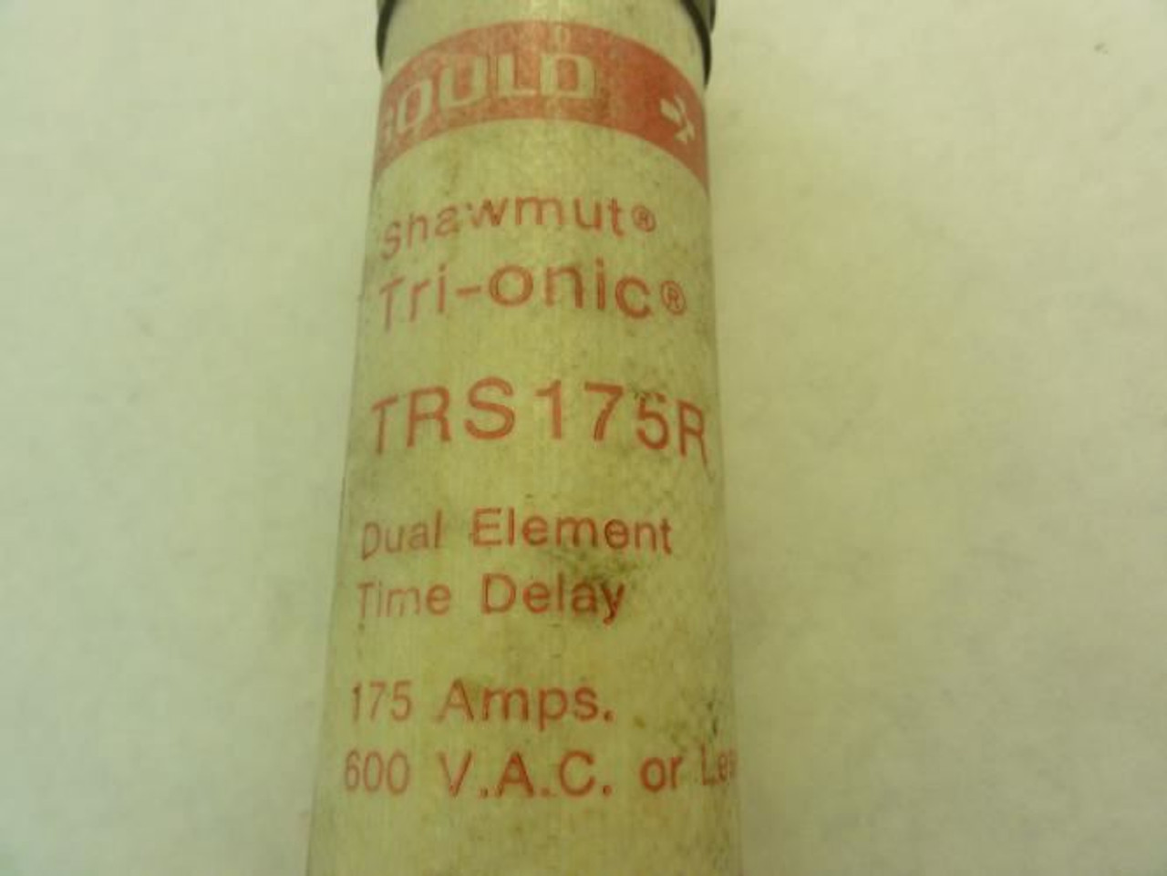 Shawmut TRS175R; Tri-onic Time Delay Fuse; 175A; 600VAC
