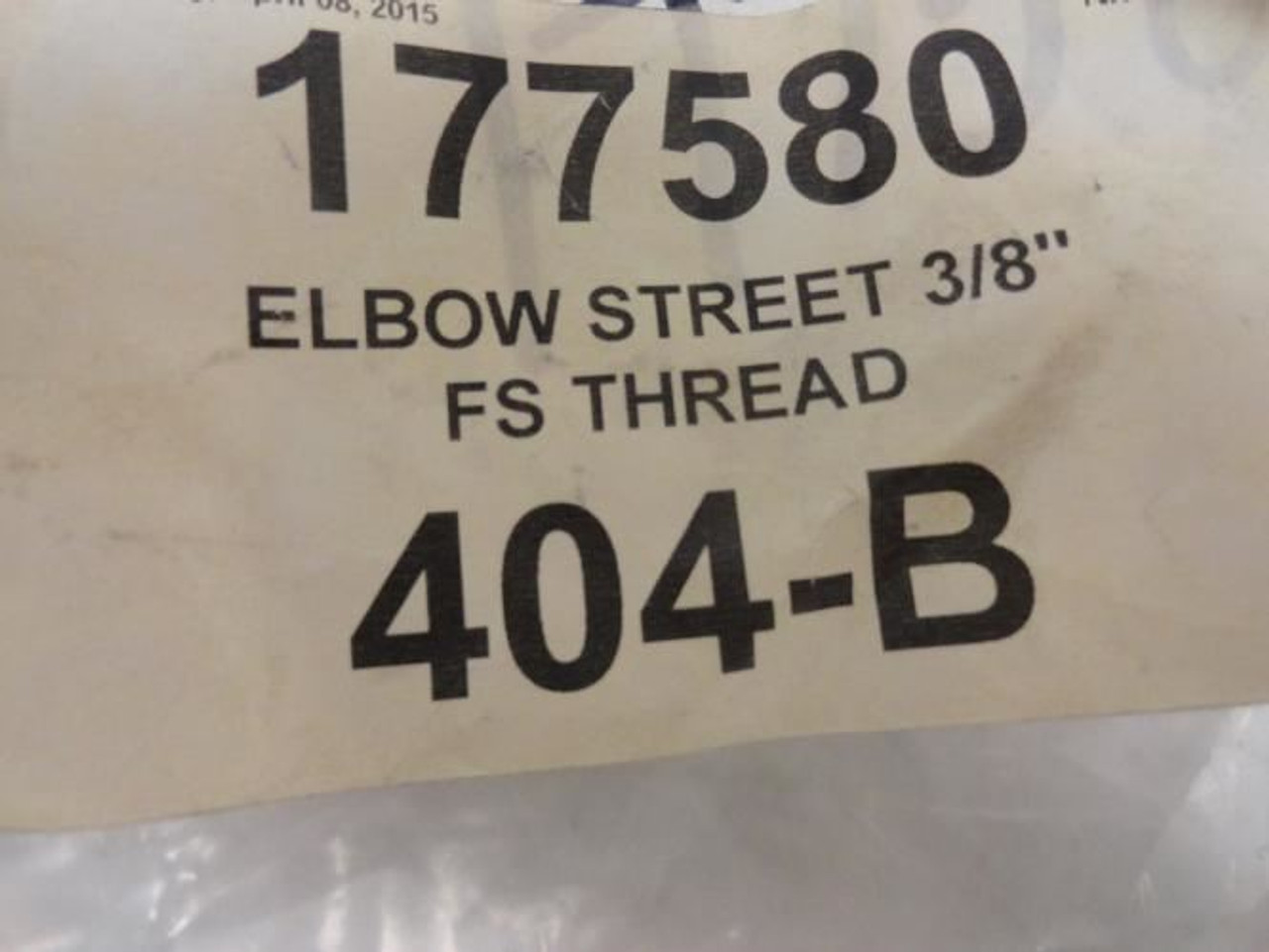 Bonney 1LBW4; Street Elbow; 3/8NPT; 2000Psi; Class 300