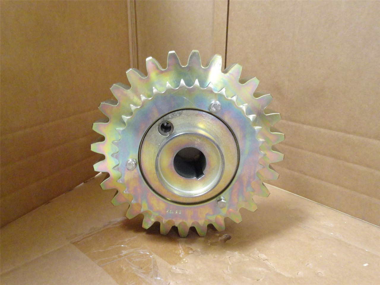 Multivac ZFUR004979; Gear + Sprocket Assembly 014891