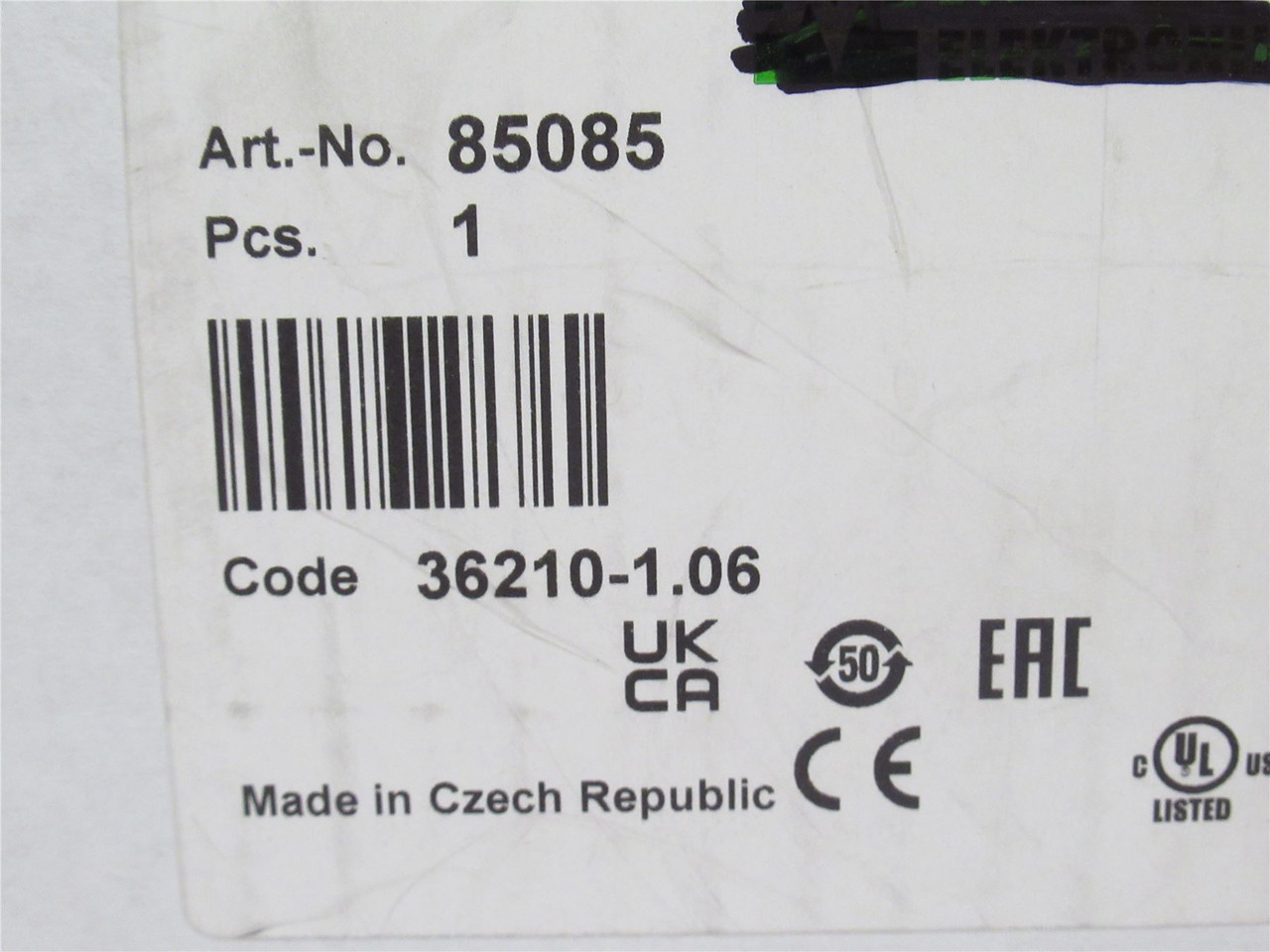 Murr 85085; Power Supply 200-240VAC In; 24VDC Out