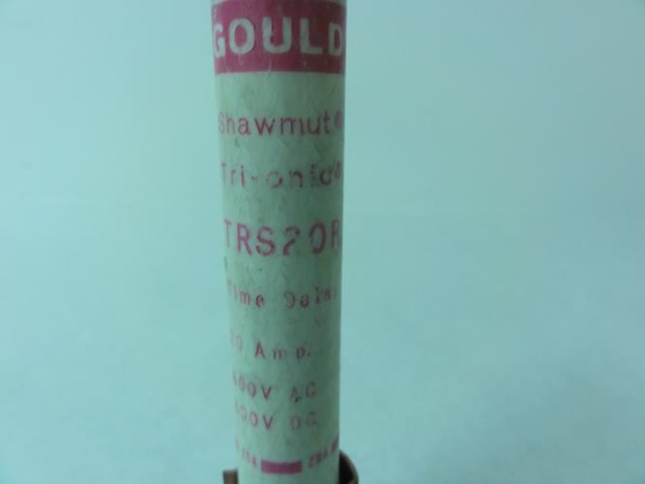 Shawmut TRS20R; Tri-onic Fuse; 20A; 600VAC; 300VDC